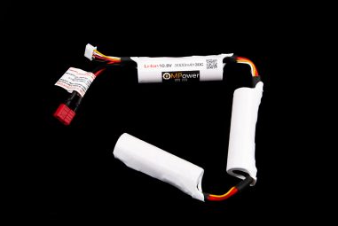 Аккумулятор Li-ion 10.8V 3000mAh 30А Универсальный (РПК, Анпек, короб ПКМ , приклады м4, ак47) Q30